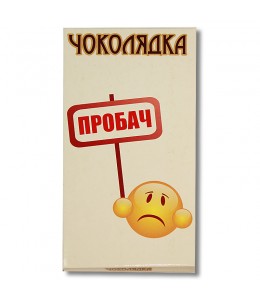 Шоколад на память  «Прости» молочный